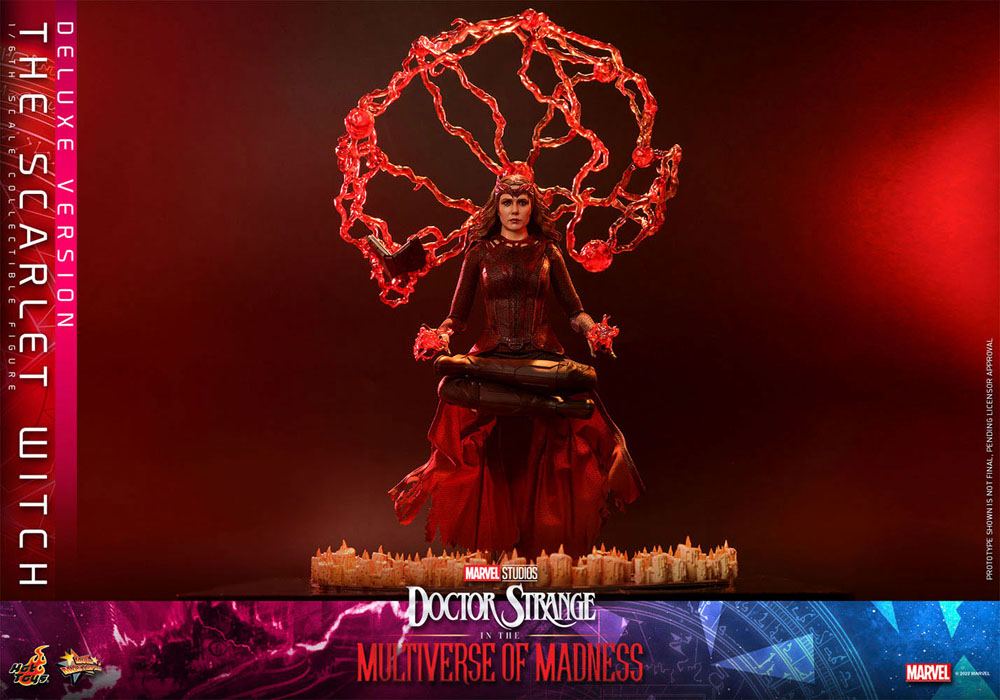 Doctor Strange in the Multiverse of Madness Movie Masterpiece Action Figure 1/6 The Scarlet Witch (Deluxe Version) 28 cm