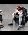 One Piece Excellent Model Limited P.O.P PVC Statue Corazon & Law Limited Edition 17 cm