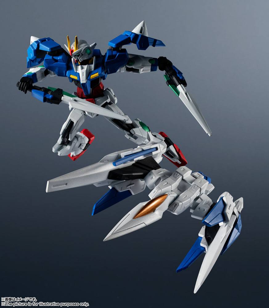 Mobile Suit Gundam Robot Spirits Action Figure GN-0000+GNR-010 00 Raiser 15 cm