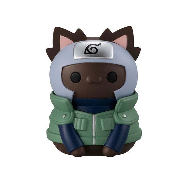 Naruto Shippuden Mega Cat Project Trading Figure 3 cm Nyaruto! Ver. Break out! Fourth Great Ninja War Assortment (8)