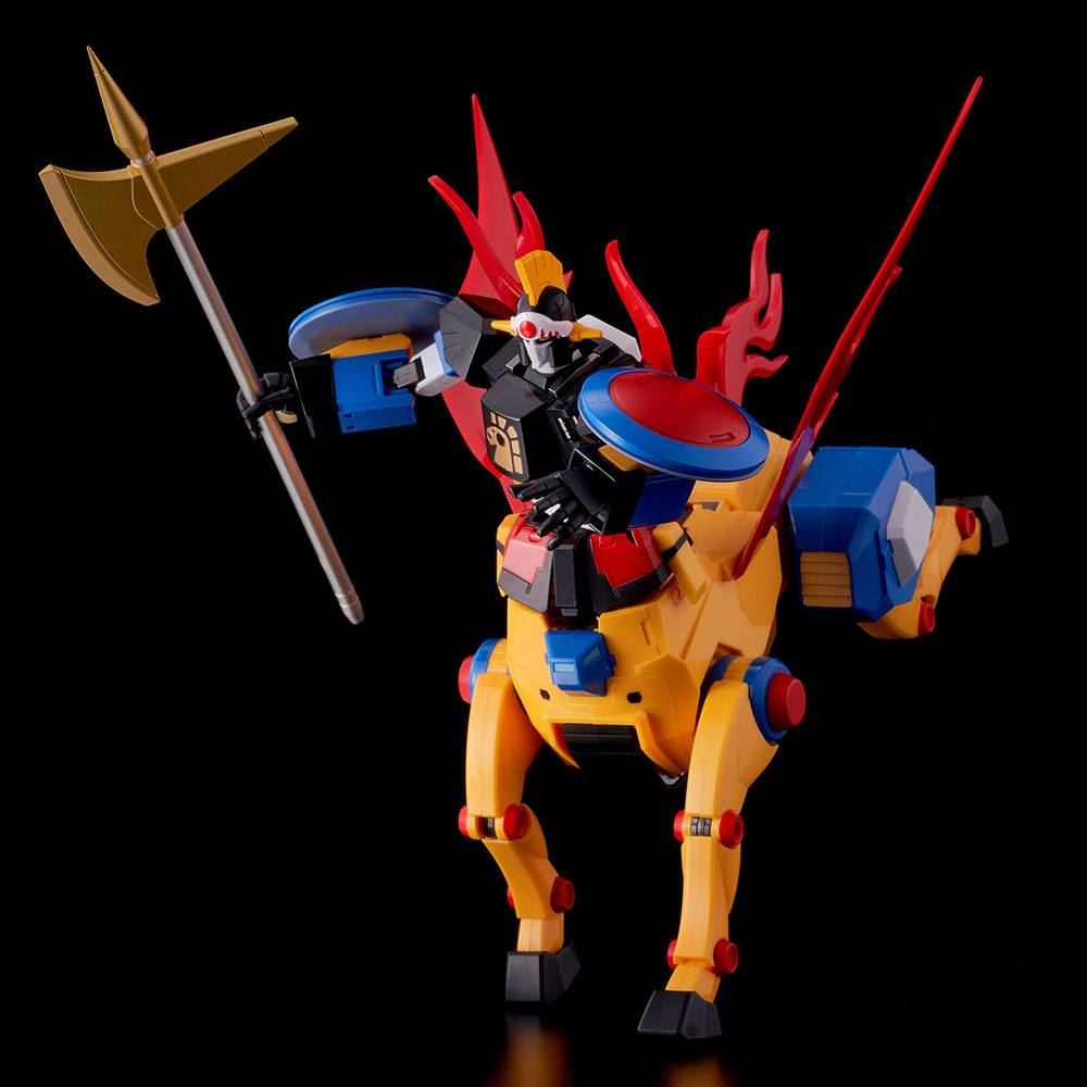 Yattodetaman PVC / Diecast Action Figure Riobot Daikyojin &amp; Daitenba 15 - 16 cm