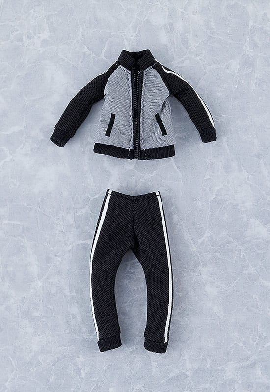 Original Character Figma Action Figure Female Body (Makoto) with Tracksuit + Tracksuit Skirt Outfit 13 cm