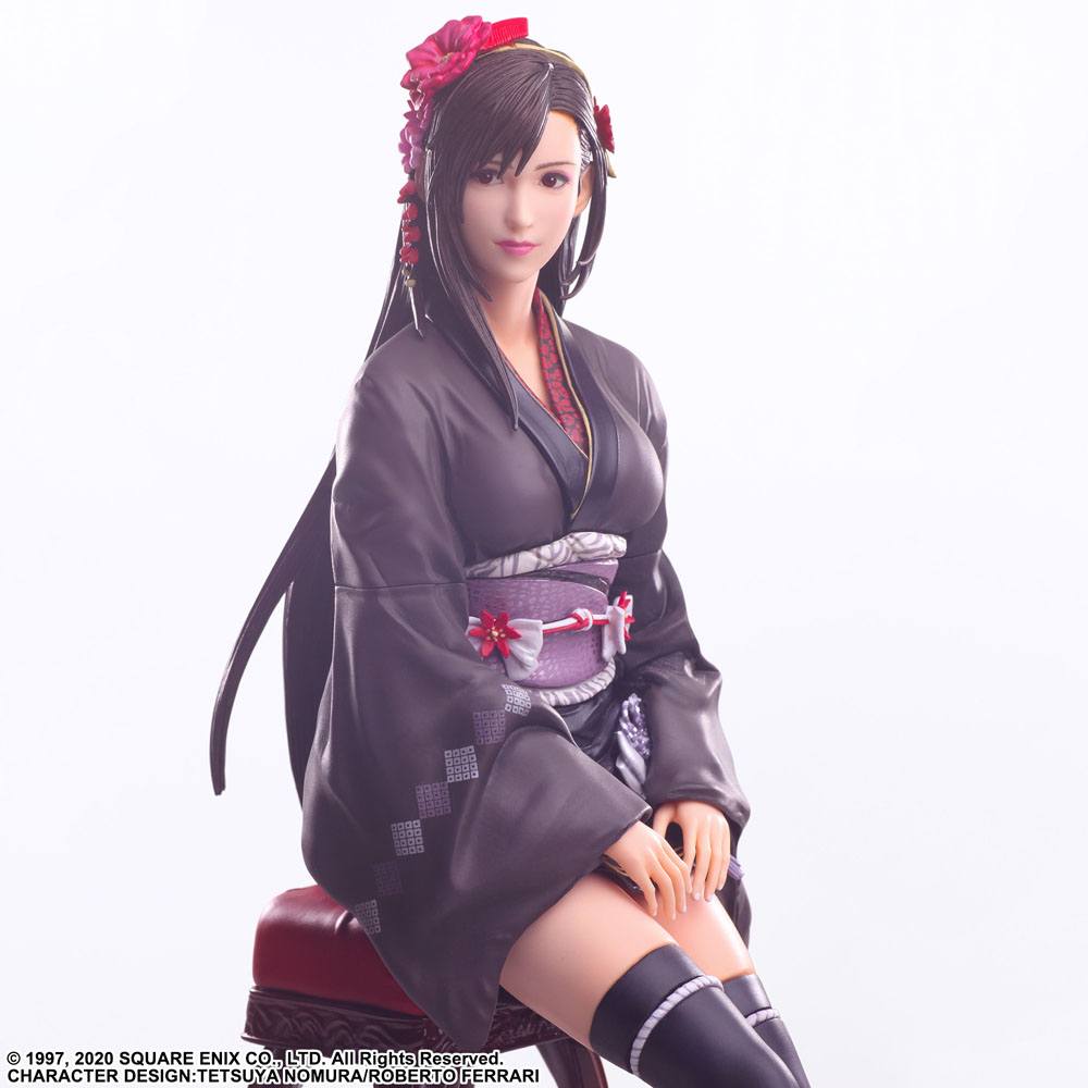 Final Fantasy VII Remake Static Arts Gallery Statue Tifa Lockhart Sporty Dress Ver. 23 cm