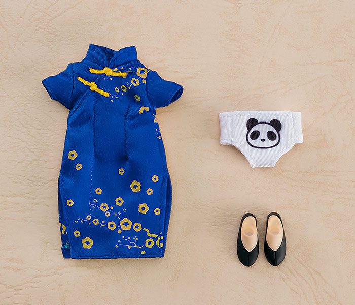 Original Character Parts for Nendoroid Doll Figures Outfit Set: Chinese Dress (Blue)