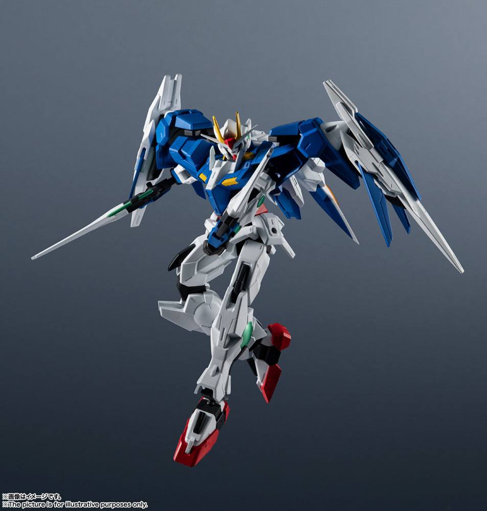 Mobile Suit Gundam Robot Spirits Action Figure GN-0000+GNR-010 00 Raiser 15 cm