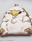 Final Fantasy Fluffy Fluffy Die-cut Cushion Fat Chocobo 55 cm