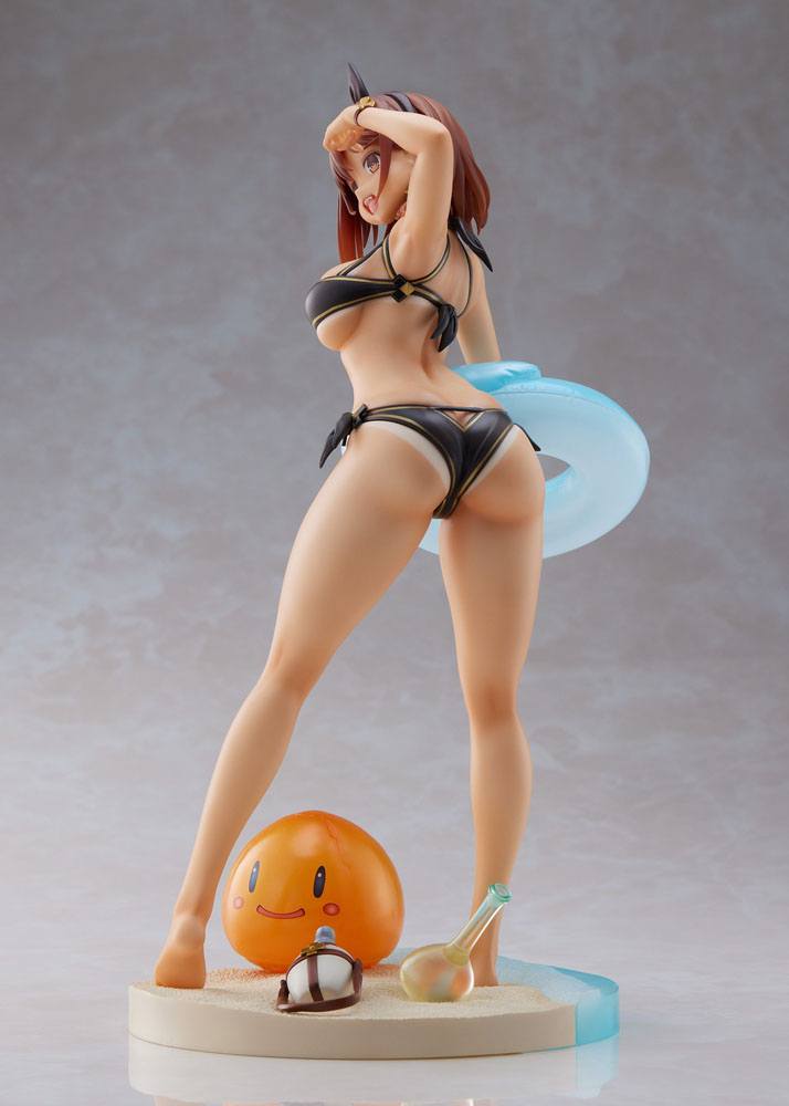 Atelier Ryza 2 Lost Legends &amp; The Secret Fairy PVC Statue 1/6 Ryza Black Swimwear Tanned Ver. 27 cm