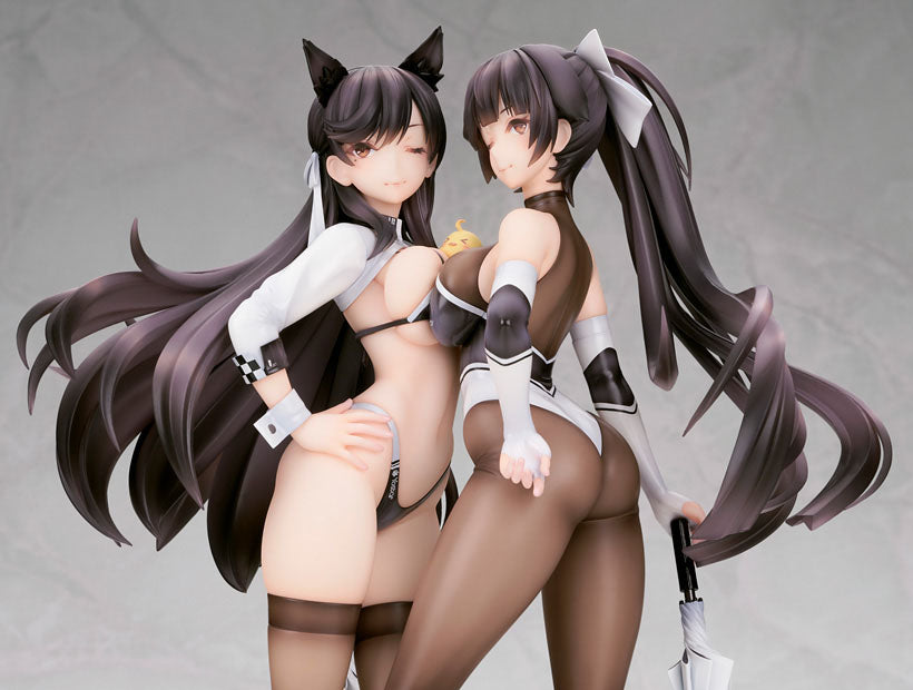 Azur Lane PVC Statue 1/7 Atago &amp; Takao Race Queen Ver. 25 cm