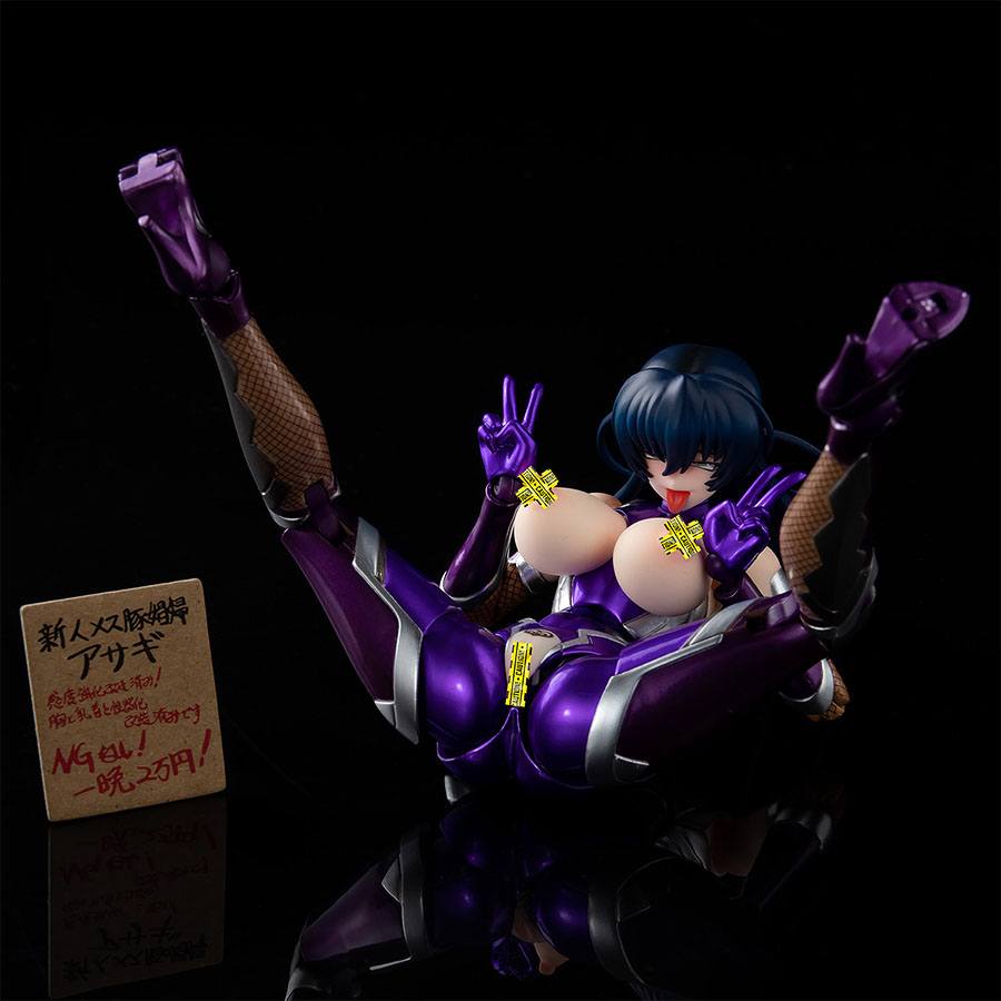 Taimanin Asagi 3 Action Figure Asagi Igawa Metallic Color Ver. 14 cm