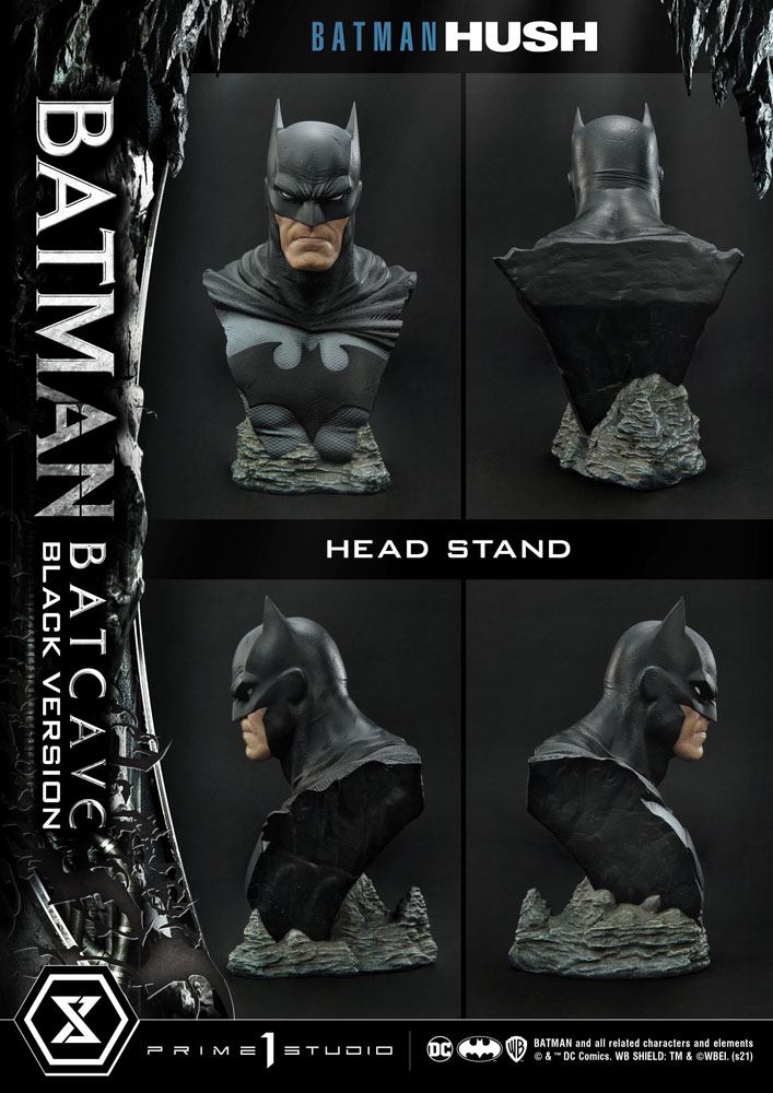 Batman Hush Statue 1/3 Batman Batcave Black Version 88 cm