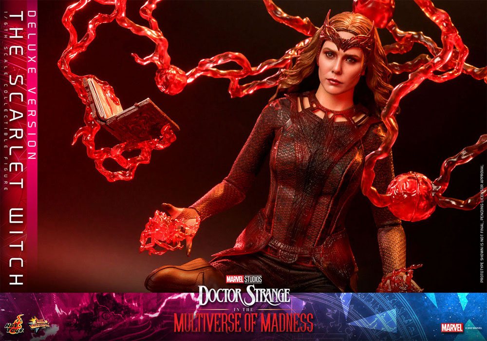 Doctor Strange in the Multiverse of Madness Movie Masterpiece Action Figure 1/6 The Scarlet Witch (Deluxe Version) 28 cm