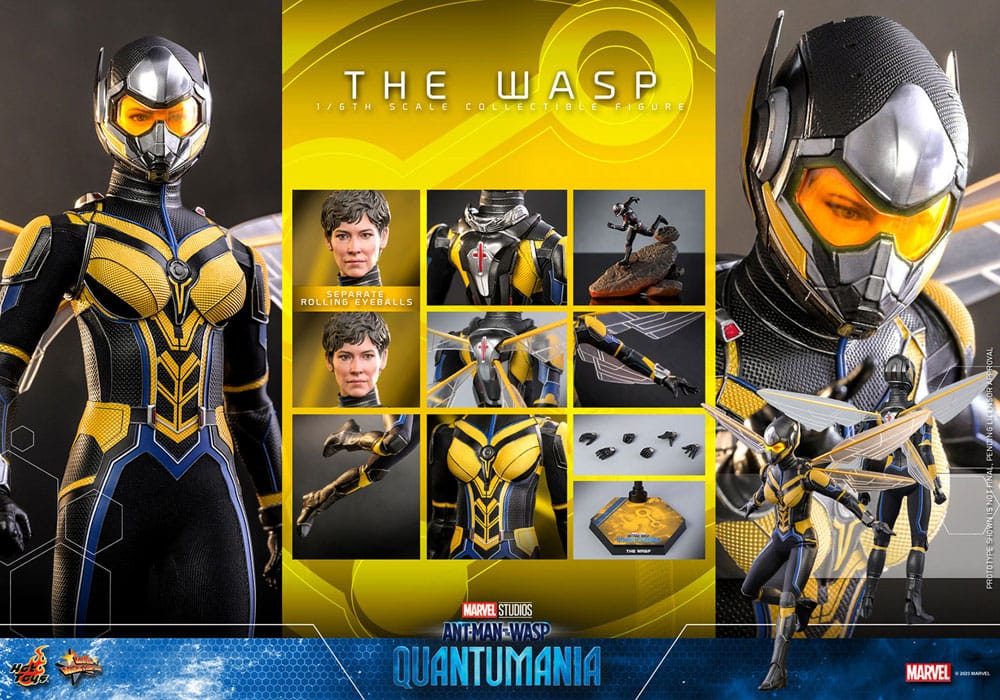 Ant-Man &amp; The Wasp: Quantumania Movie Masterpiece Action Figure 1/6 The Wasp 29 cm