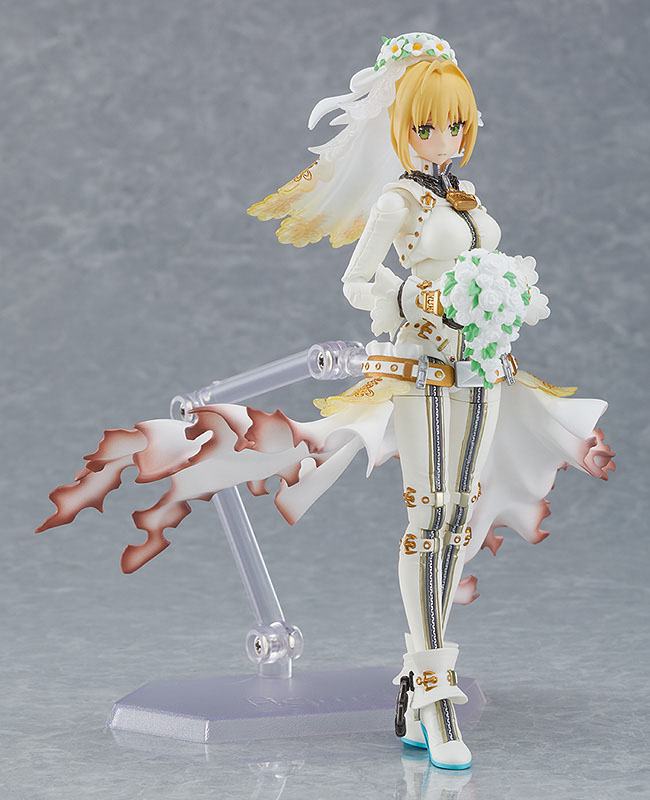 Fate/Grand Order Figma Action Figure Saber/Nero Claudius (Bride) 15 cm