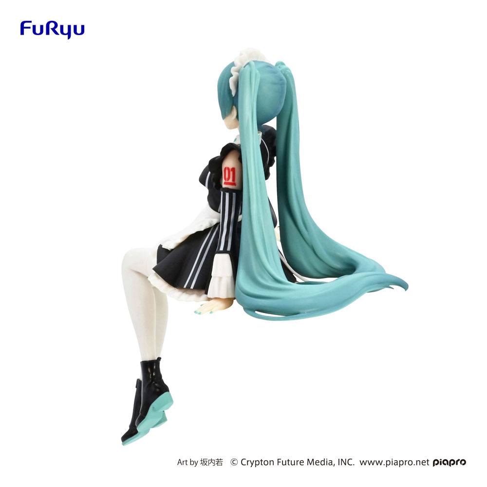 Hatsune Miku Noodle Stopper PVC Statue Hatsune Miku Sporty Maid Ver. 17 cm