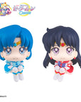 Sailor Moon Cosmos Look Up PVC Statues Eternal Sailor Mercury & Eternal Sailor Mars Set 11 cm