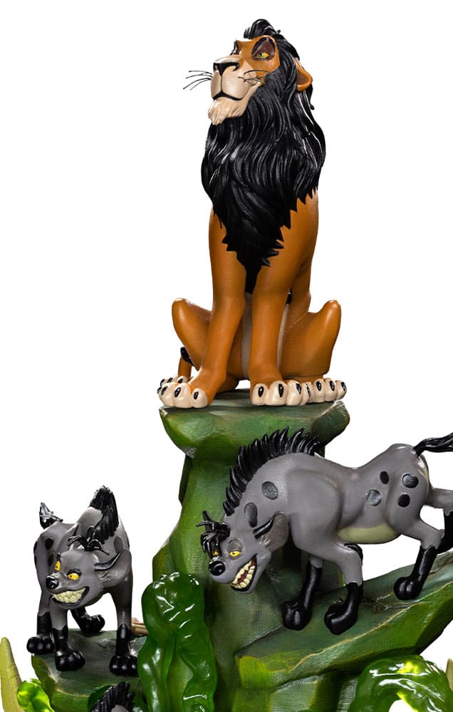 The Lion King Art Scale Deluxe Statue 1/10 Scar Deluxe 31 cm