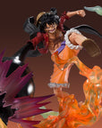 One Piece FiguartsZERO PVC Statue (Extra Battle) Luffy Red Roc 45 cm