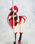 High School DxD Statue 1/7 Rias Gremory Pole Dance Ver. Black Color 20 cm