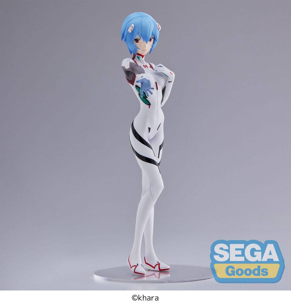 Evangelion: 3.0+1.0 Thrice Upon a Time SPM PVC Statue Rei Ayanami (Tentative Name) Momentary White 19 cm