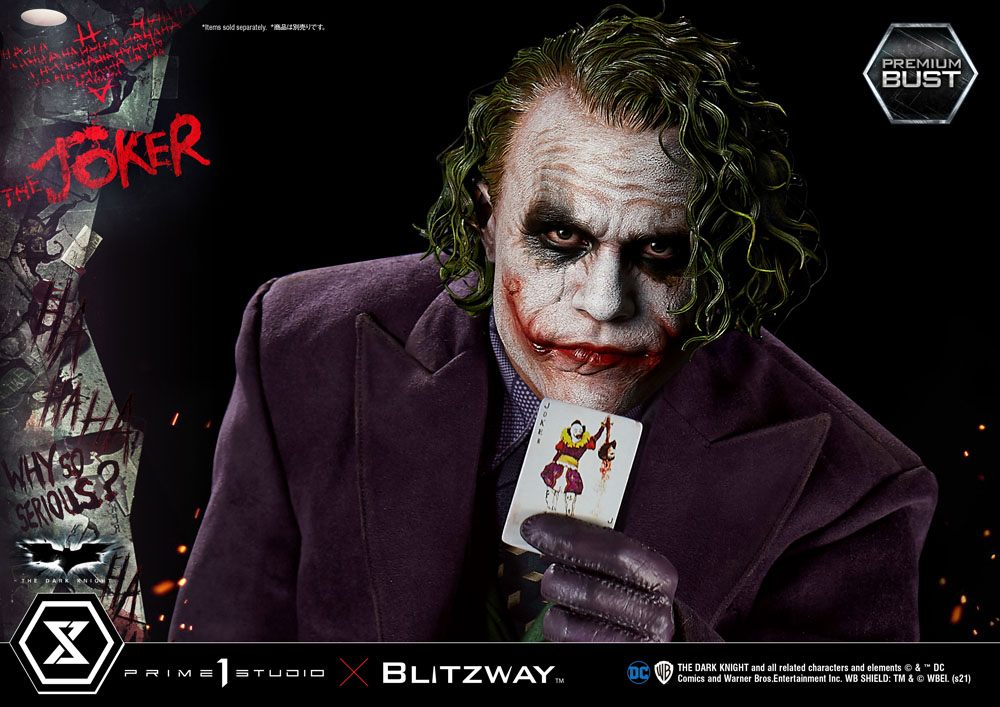 The Dark Knight Premium Bust The Joker 26 cm