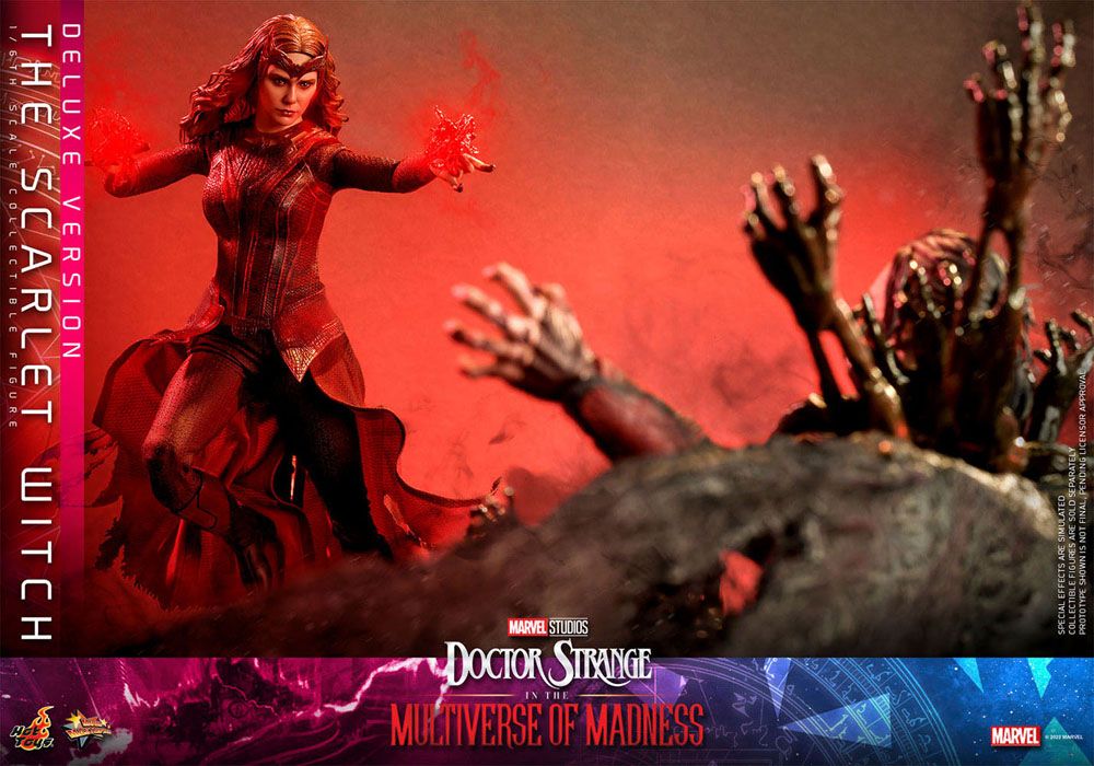 Doctor Strange in the Multiverse of Madness Movie Masterpiece Action Figure 1/6 The Scarlet Witch (Deluxe Version) 28 cm