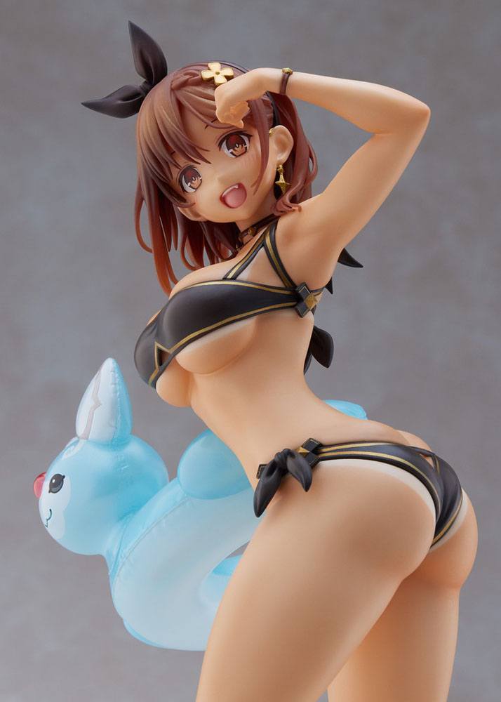 Atelier Ryza 2 Lost Legends &amp; The Secret Fairy PVC Statue 1/6 Ryza Black Swimwear Tanned Ver. 27 cm