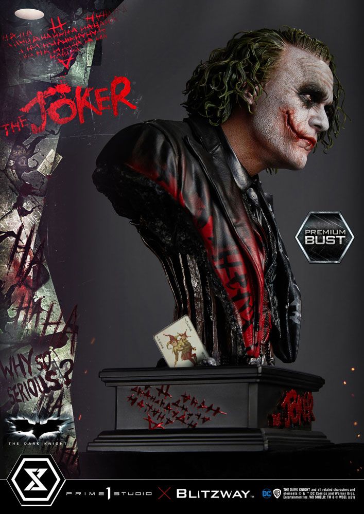 The Dark Knight Premium Bust The Joker 26 cm