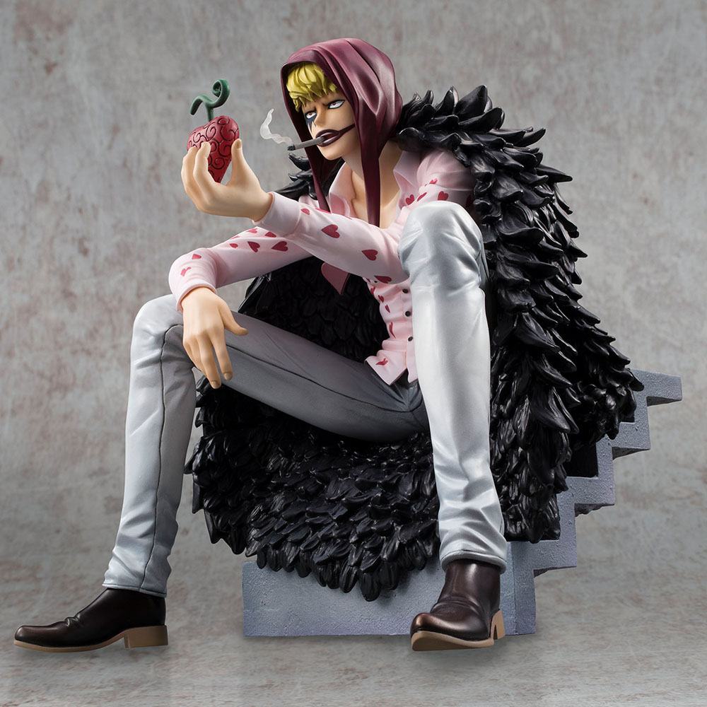 One Piece Excellent Model Limited P.O.P PVC Statue Corazon &amp; Law Limited Edition 17 cm