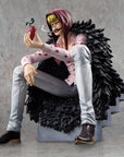 One Piece Excellent Model Limited P.O.P PVC Statue Corazon & Law Limited Edition 17 cm