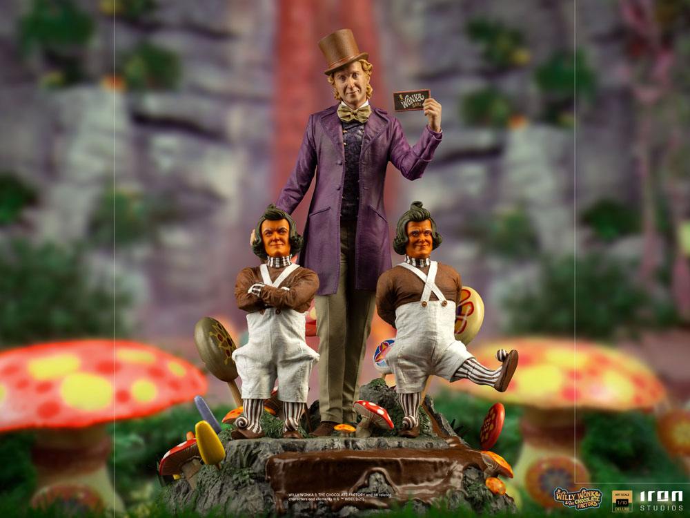 Willy Wonka &amp; the Chocolate Factory (1971) Deluxe Art Scale Statue 1/10 Willy Wonka 25 cm