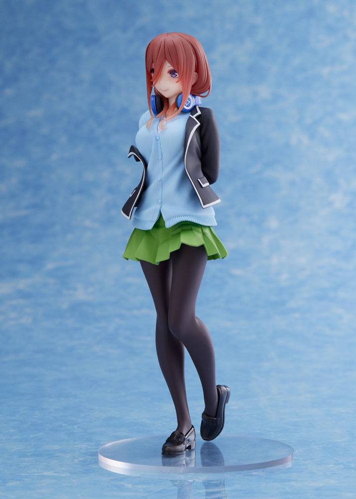 The Quintessential Quintuplets Coreful PVC Statue Nakano Miku Uniform Ver. Renewal 20 cm