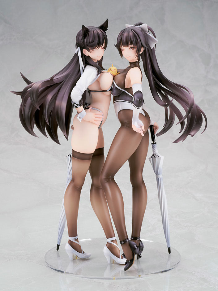 Azur Lane PVC Statue 1/7 Atago &amp; Takao Race Queen Ver. 25 cm