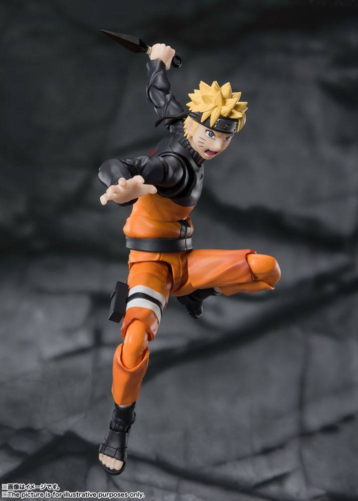 Naruto Shippuden S.H. Figuarts Action Figure Naruto Uzumaki -The Jinchuuriki entrusted with Hope- 14 cm