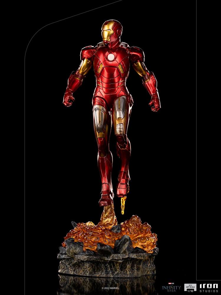 The Infinity Saga BDS Art Scale Statue 1/10 Iron Man Battle of NY 28 cm