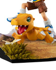 Digimon Adventure G.E.M. Series PVC Statue Taichi Yagami & Agumon 20th Anniversary 12 cm