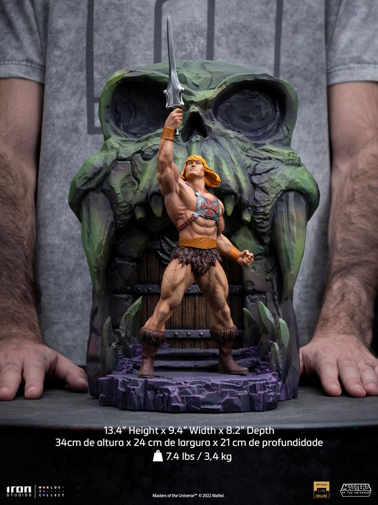 Masters of the Universe Deluxe Art Scale Statue 1/10 He-Man 34 cm