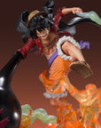 One Piece FiguartsZERO PVC Statue (Extra Battle) Luffy Red Roc 45 cm