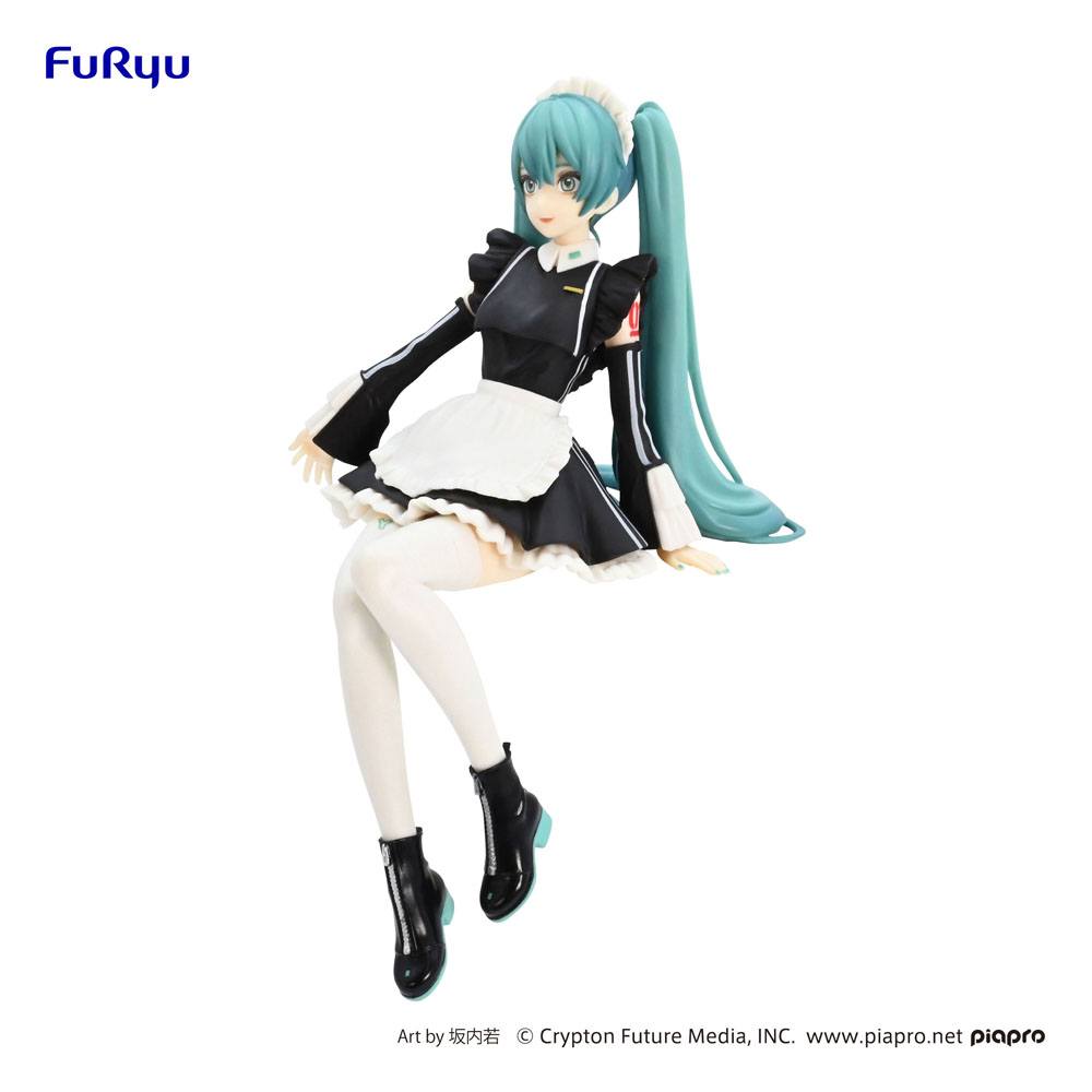 Hatsune Miku Noodle Stopper PVC Statue Hatsune Miku Sporty Maid Ver. 17 cm