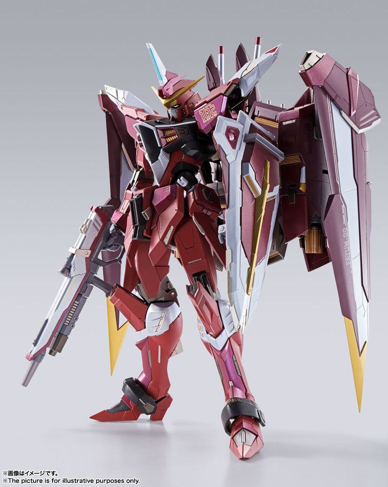 Mobile Suit Gundam Seed Metal Build Diecast Action Figure Justice Gundam 18 cm