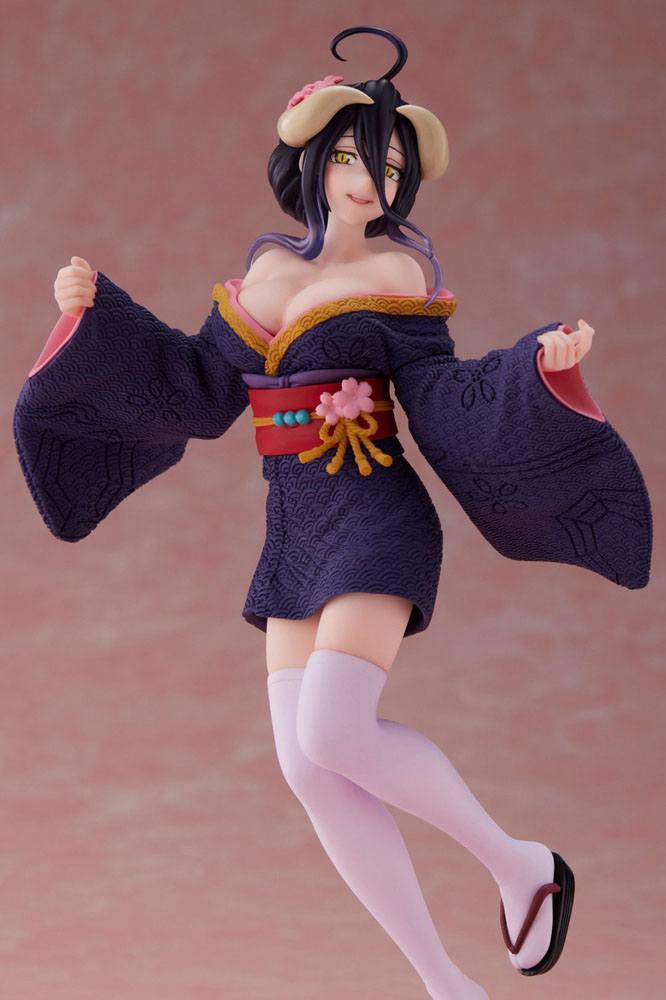 Overlord IV Coreful PVC Statue Albedo Sakura Kimono Ver. 20 cm