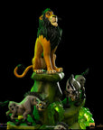 The Lion King Art Scale Deluxe Statue 1/10 Scar Deluxe 31 cm