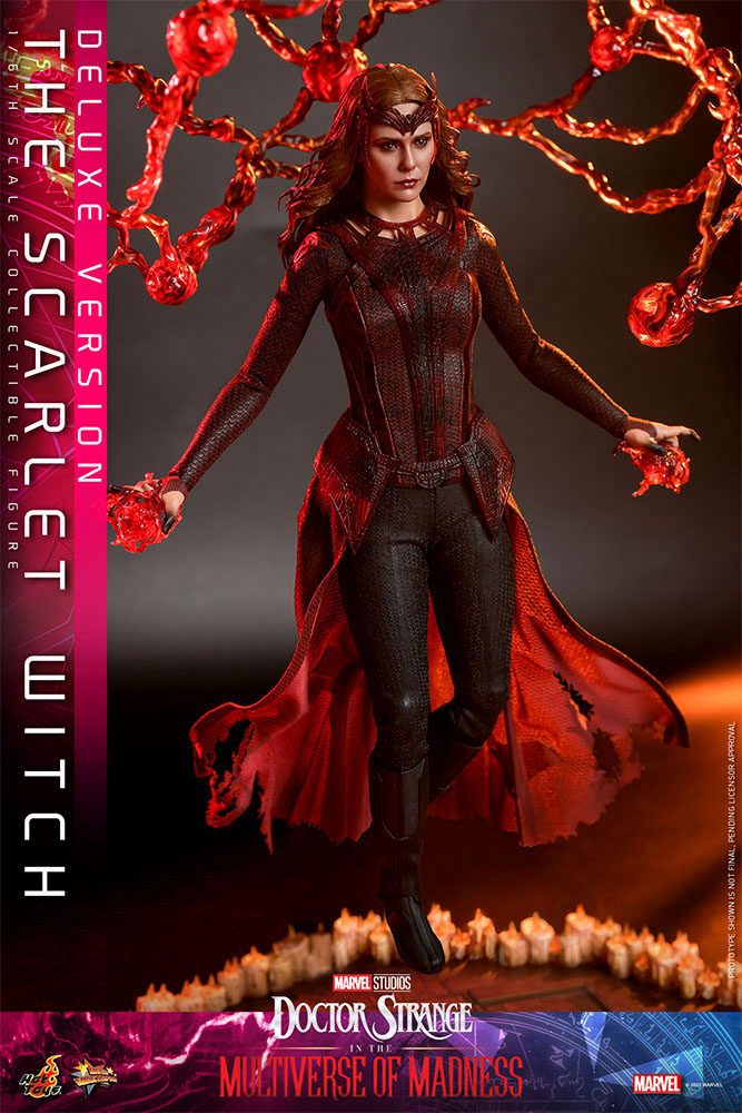 Doctor Strange in the Multiverse of Madness Movie Masterpiece Action Figure 1/6 The Scarlet Witch (Deluxe Version) 28 cm