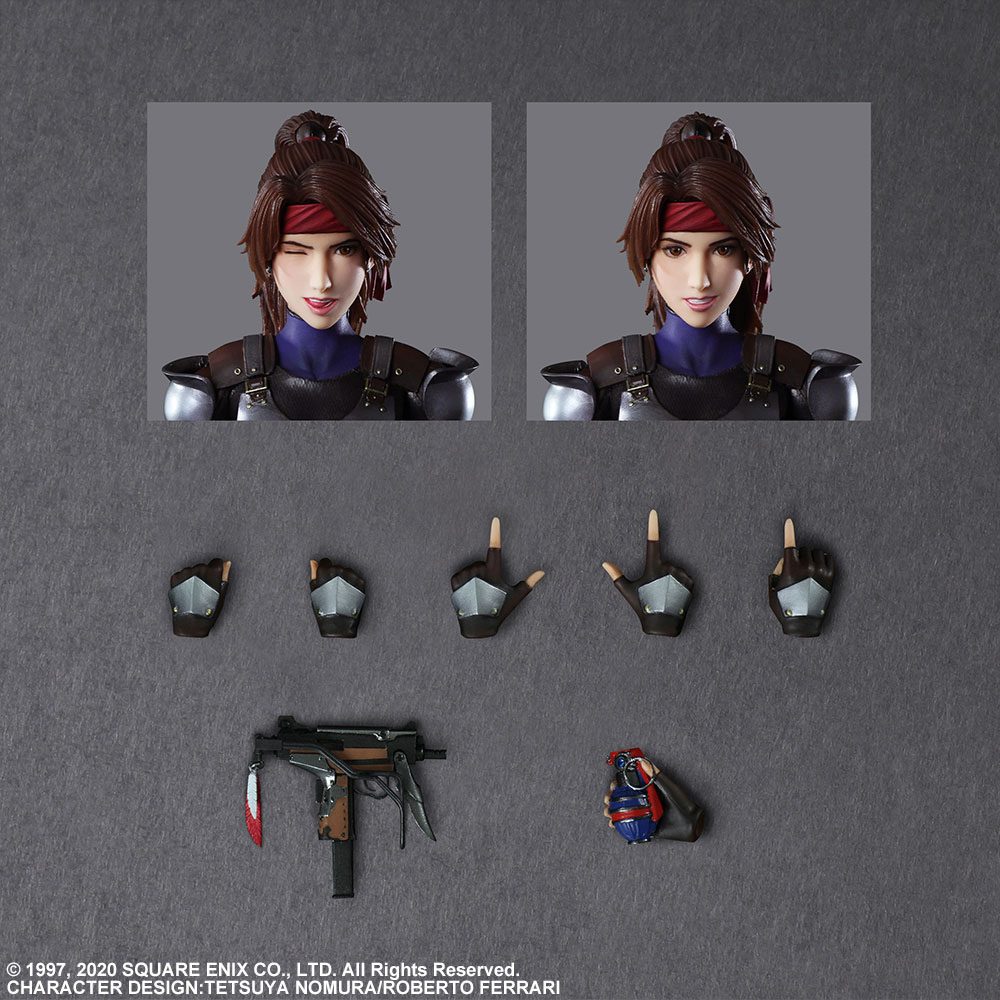 Final Fantasy VII Remake Play Arts Kai Action Figure Jessie 25 cm