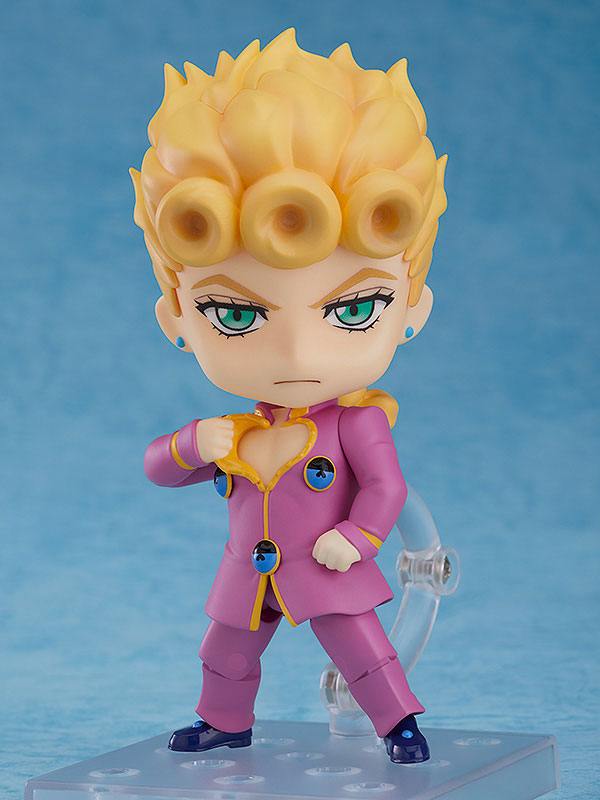 Jojo&#39;s Bizarre Adventure Golden Wind Nendoroid Action Figure Giorno Giovanna (re-run) 10 cm