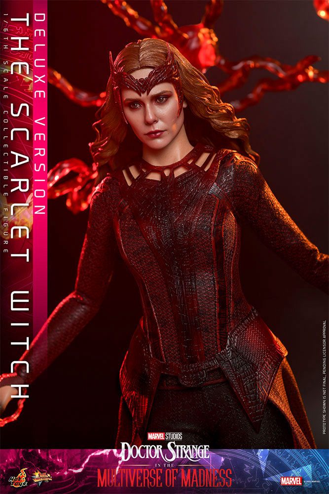 Doctor Strange in the Multiverse of Madness Movie Masterpiece Action Figure 1/6 The Scarlet Witch (Deluxe Version) 28 cm