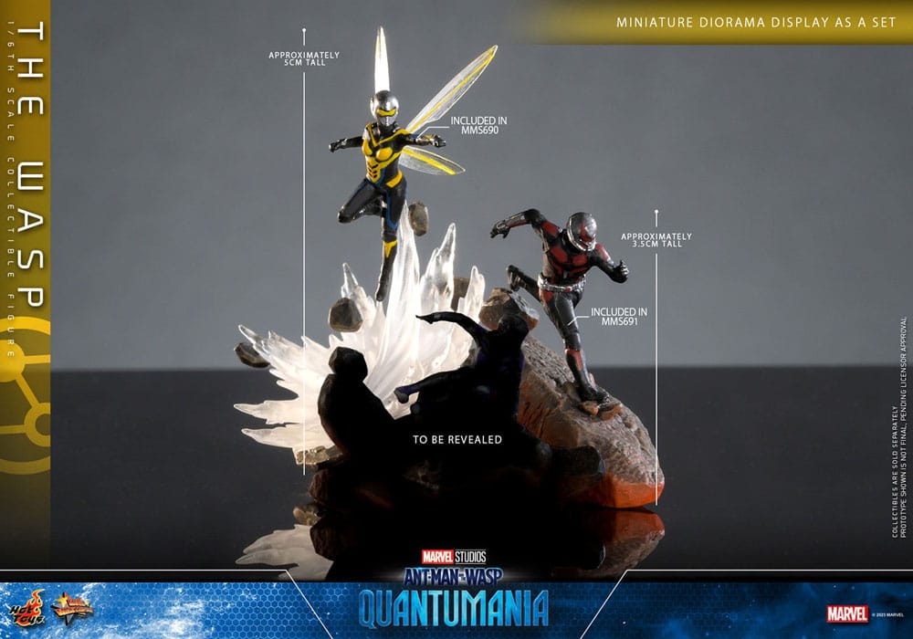 Ant-Man &amp; The Wasp: Quantumania Movie Masterpiece Action Figure 1/6 The Wasp 29 cm