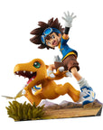 Digimon Adventure G.E.M. Series PVC Statue Taichi Yagami & Agumon 20th Anniversary 12 cm