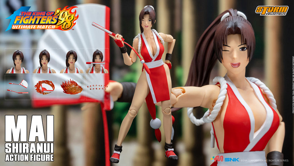 King of Fighters &#39;98: Ultimate Match Action Figure 1/12 Mai Shiranui 18 cm