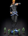 JoJo's Bizarre Adventure Part 4: Diamond is unbreakable Action Figure Statue Legend (Keicho Nijimura & BAD COMPANY) (re-run) 15 cm