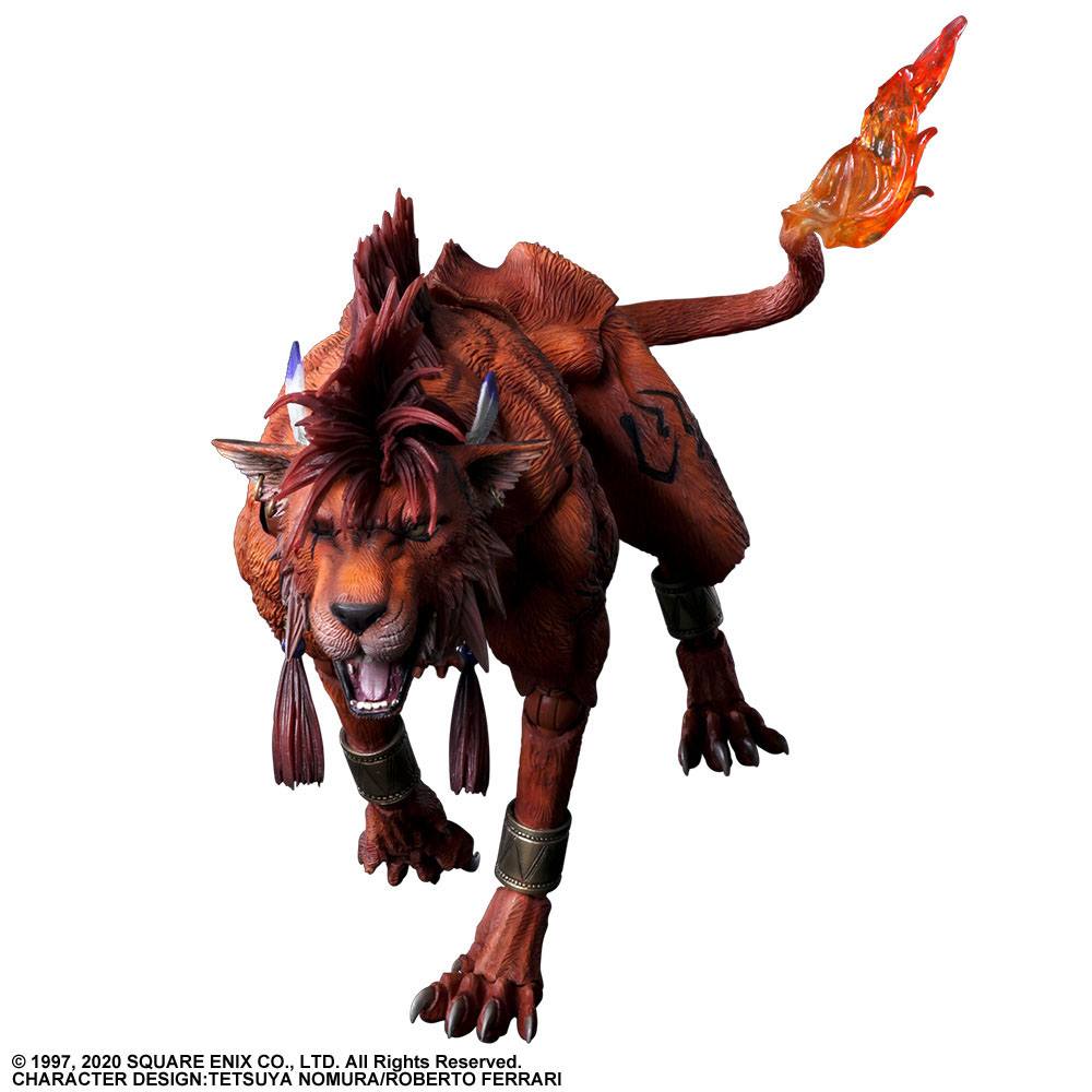 Final Fantasy VII Remake Play Arts Kai Action Figure Red XIII 18 cm